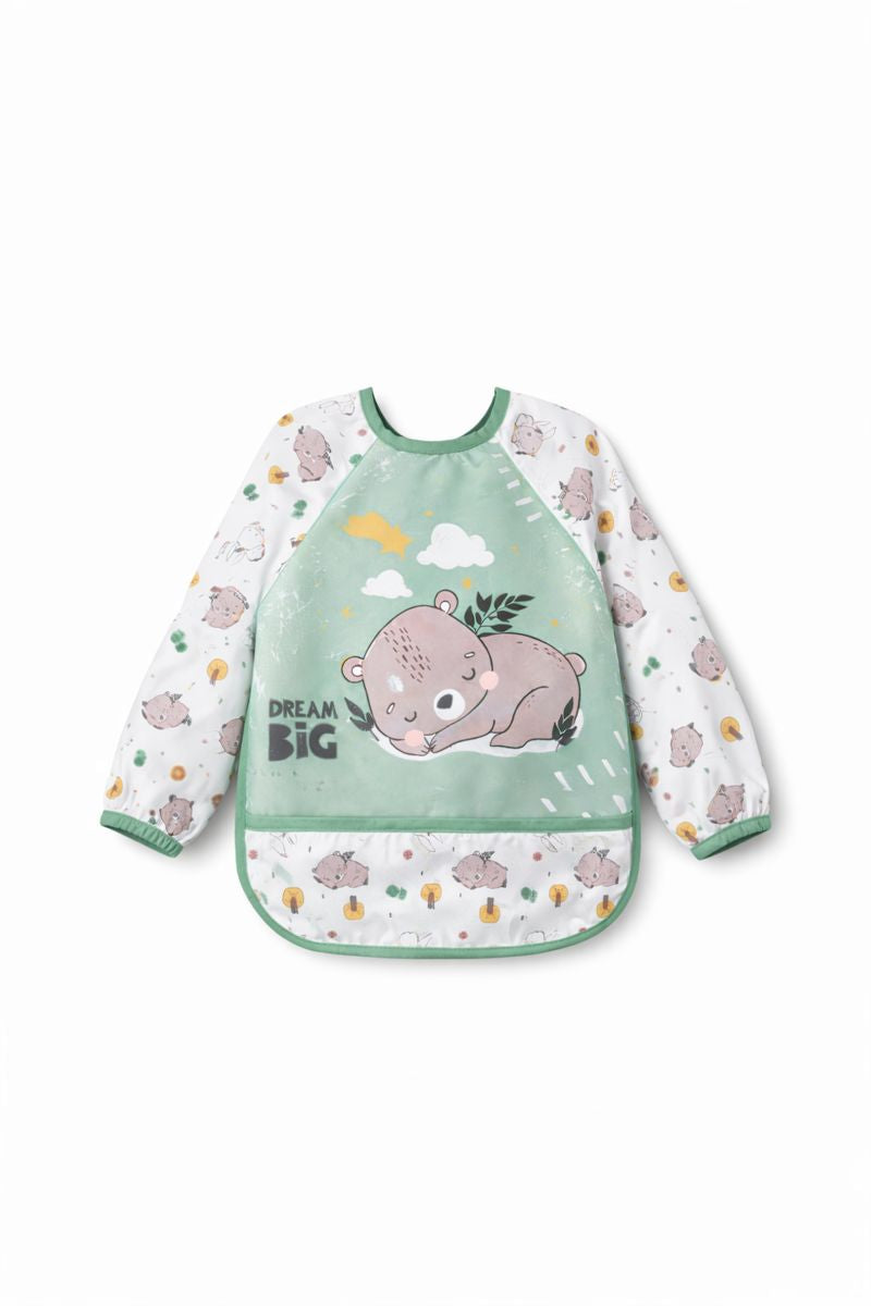 Cute Bear Pattern Waterproof Baby Feeding & Activity Bib