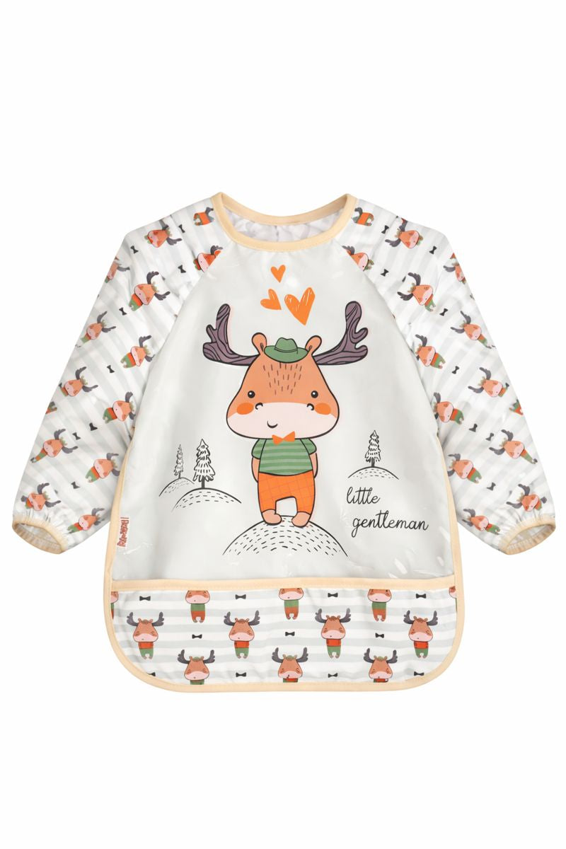Deer Themed Wearable Waterproof Baby Feeding Bib